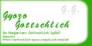 gyozo gottschlich business card